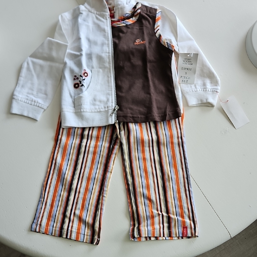 Esprit Kids' Striped Outfit Set
